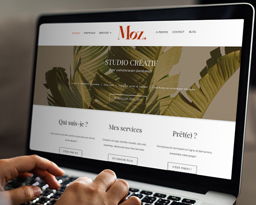 Site web - Services | Moz Studio - Graphisme et Web Design