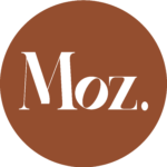 Logo rond terracotta | Moz Studio - Graphisme et Web Design